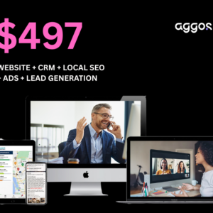 $497 a month (WEBSITE + SEO + ADS + CRM)